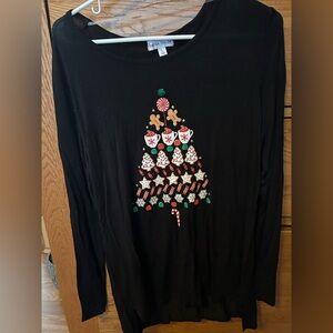 Women’s long sleeve Christmas top